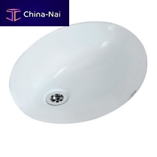 Undercounter washbasin CONTINENTAL : CNS-WHT-705ceramicovalcontemporary