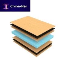 Ship partition wall sandwich panel LARIPHON® LARICROSS®soundproofingfor ship fittingsrubber