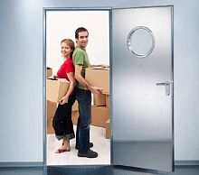 Interior door sheet steelswingwith porthole window