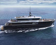 Cruising super-yacht ClassicAclassicwheelhouse
