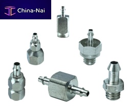 Pneumatic fitting 11750-2-BLKbarbedcompactflexible
