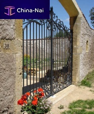 Swing gate aluminumsteelwrought iron