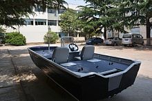 Inboard small boat FISHER 500openside consolefishing
