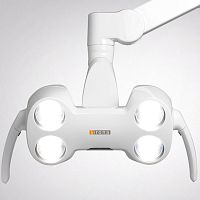 Ceiling-mounted surgical light LEDview PlusLED