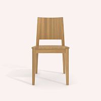 Traditional chair AIGLIindooroakergonomic