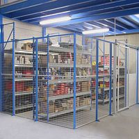 Fixed partition BOXmetal wiremetalfor industrial use