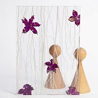 Wall decorative panel VIOLETfor interiorcoverfurniture