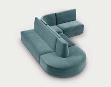 Modular sofa BISTROcontemporaryfabricblue