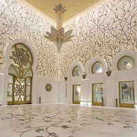 Indoor tile SHEIKH ZAYED BIN SULTAN AL NAHYAN MOSQUEoutdoorwallfor floor