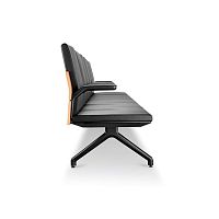 Contemporary chair LANDSCAPE 8200indoorpolyurethane foamaluminum base