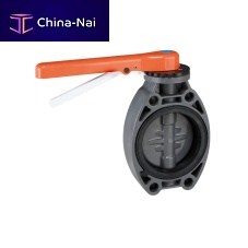 Butterfly valve UP.83.ZP.EPleverflow control1-piece