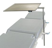 Operating table-mounted instrument tray A18stainless steel