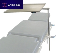 Operating table-mounted instrument tray A18stainless steel