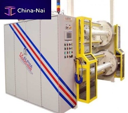 Film winder for extrusion lines