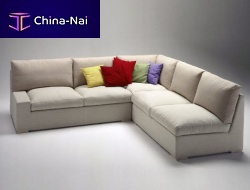 Corner sofa ANGLE STONEmodularcontemporaryfabric