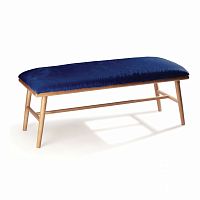 Standard bench NANOcontemporaryleathersolid wood