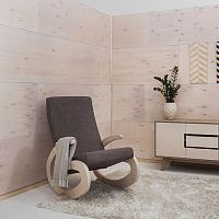 Contemporary armchair GEEtextileplywoodbirch