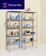 Industrial design shelf HAYpowder-coated steelfor kitchens