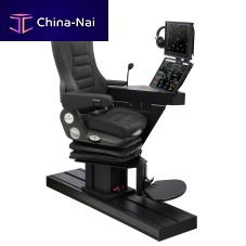 Flight simulator seat COMMAND XLcrewwith integrated screenwith armrests
