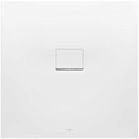 Square shower base SQUARO INFINITY : UDQ1010SQI1V above floorceramic