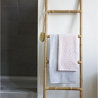 Ladder towel rack GILLESfloor-standingwall-mountedrattan