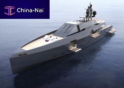 Cruising mega-yacht 165wheelhousecarbonwith swimming pool