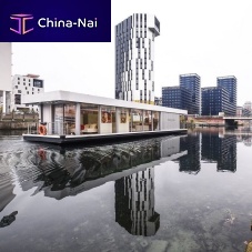 Inboard houseboat MUNICH eco-friendly