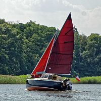 Cruising sailboat HABER 6204-berthwith bowsprit