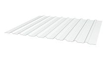 Polycarbonate roofing sheet SIMPLE PEAU POLYCARBONATEtranslucentcorrugated