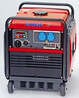Gasoline engine generator set ESE 3500 Tsingle-phaseon casters50 Hz