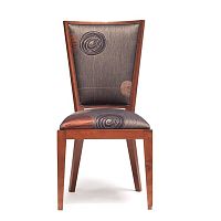 Contemporary dining chair B1250 indoorfabriccherrywood
