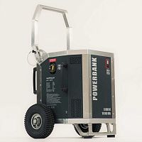 Solar generator set Wattman battery-poweredsingle-phaseon casters