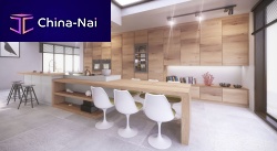 Contemporary kitchen VEGAwood veneersolid woodMDF