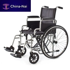 Manual wheelchair URANIAoutdoorindoorwith legrest