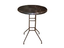 Traditional high bar table TAPASmetalroundhome