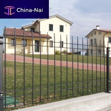 Fence with bars RIBES® commercialgalvanised steelstainless steel