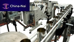 Metal part straightening machine