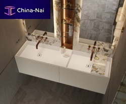 Built-in washbasin CANASTACorian®customwith drawer