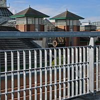 Galvanised steel railing ALTO meshoutdoorfor stair