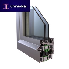 Aluminum window profile HYBRID A40 SIthermal break