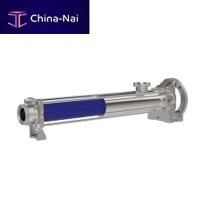 Progressive cavity pump MA for chemicalsfor food productswith electric motor