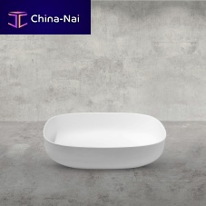 Countertop washbasin STONE EVOstoneovalcontemporary