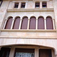 Sandstone stone slab ARCHESfor facadefor windowfor balcony