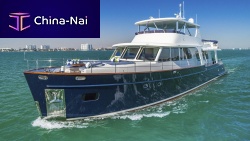 Cruising super-yacht 107Downeastclassicflybridge