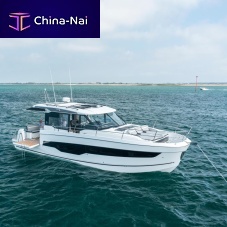 Outboard express cruiser MERRY 1295 Couptriple-enginehard-topwheelhouse