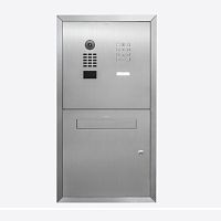 Wall-mounted letter box 423900240individualwith built-in intercom