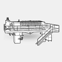 Hydraulic press HHP series compressionhorizontalfor the food industry