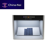 LED light booth color viewing