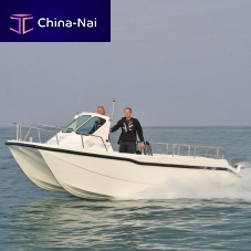 Center console catamaran West Coast Runoutboardtwin-enginesport-fishing