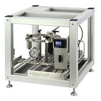 Liquids dispensing system MoDoS®for chemicalswith gear pumpfor the pharmaceutical industry